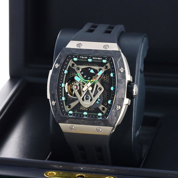 Tsar Bomba Neutron ’Phantom’, Skeleton Dial, Limited Edition to 500 Pieces - Picture 2 of 11